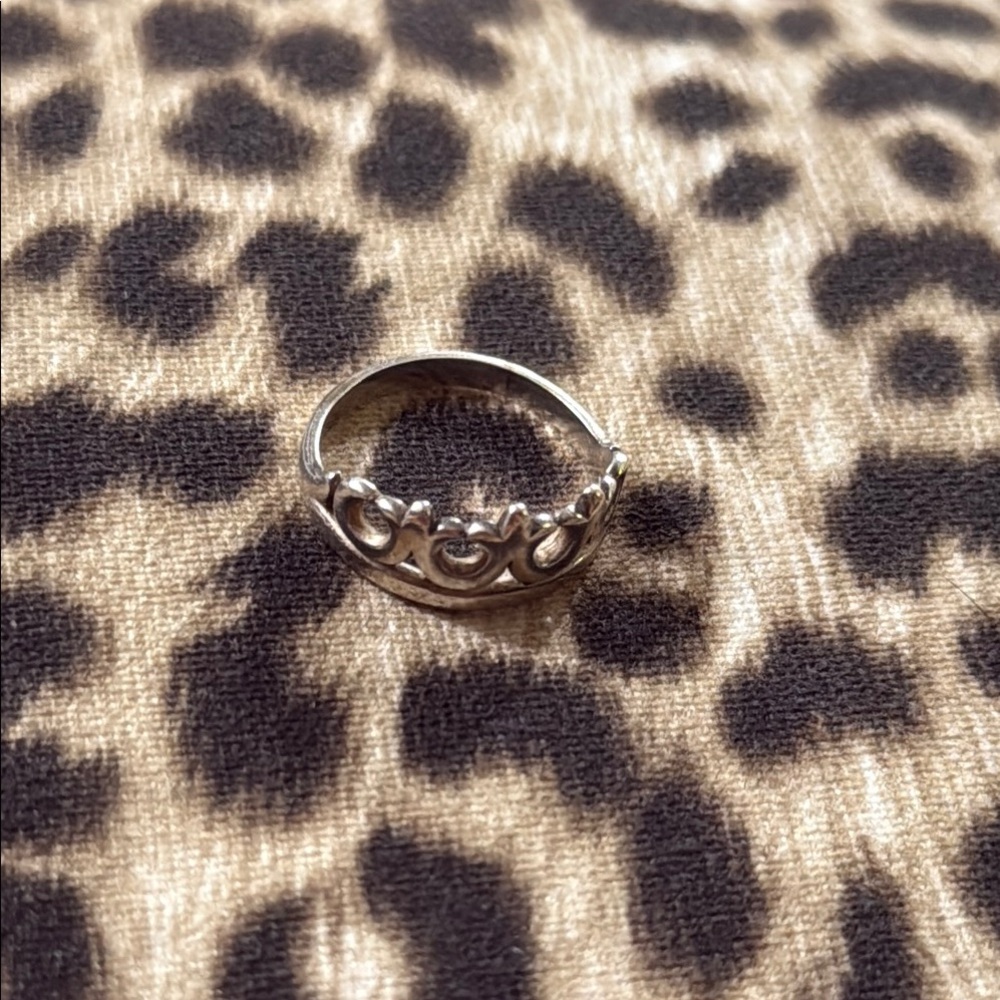 James Avery Retired Ring Heart Ring - image 1